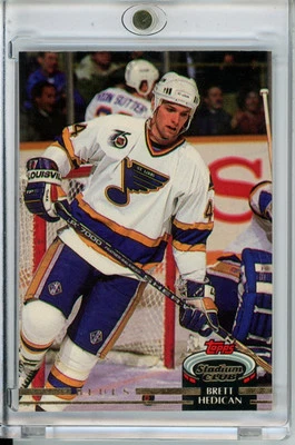 1992-93 Stadium Club #203 Bret Hedican - Image 1 of 2