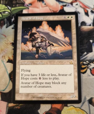 MTG Avatar Of Hope 🟨 🇬🇧 Nm Prophecy 2000 Magic The Gathering Card Rare Og - Bild 1 von 4