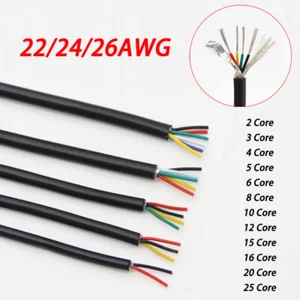 Flexible Multicore Cable Shielded Wire Cable PVC Copper Tinned 2 Core-25 Core - Picture 1 of 10