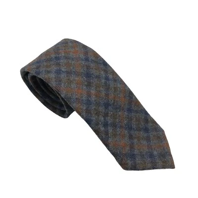 Corbata a Cuadros SUITSUPPLY Lana Cachemira EB18 ITALIA 57"/3" 145cm/8cm Foto 1 de 4