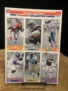 Fresh Case Break 1993 McDonalds GAMEDAY Uncut Sheet B Dan Marino NFL - Picture 1 of 6