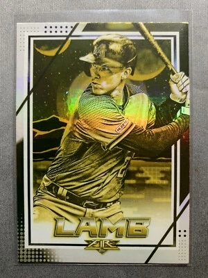 2020 Topps Fire - Jake Lamb #81 - Gold Parallel - Arizona Diamondbacks - Image 1 of 2