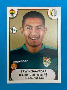 Panini Copa America 2021 BOL13 Erwin Saavedra BOLIVIA Figuren - Bild 1 von 1