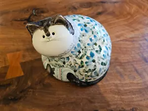 Vintage Cinque Ports Pottery The Monastery Rye Art Pottery Cat Figural Sculpture - Picture 1 of 7