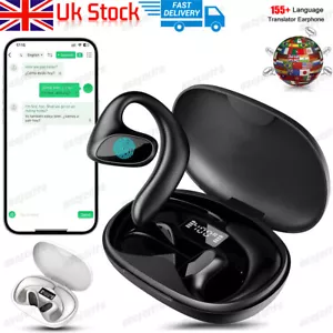 155+ Language Bluetooth Translator Earbuds Real-time Instant Voice Translation - Picture 1 of 43