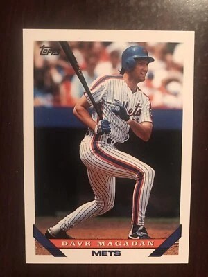 1993 Topps #578 - Dave Magadan - New York Mets - Image 1 of 2