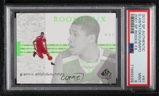 2013-14 SP Authentic 2001-02 FX Giannis Antetokounmpo #91 PSA 9 MINT Rookie RC