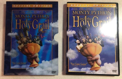Hologram Sleeve Monty Python and the Holy Grail DVD 2 Disc Special Edition 2001 - Image 1 of 4