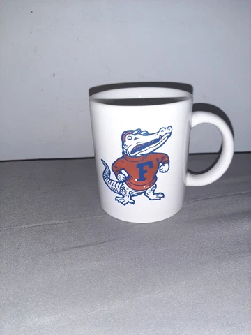 UNIVERSITY of FLORIDA GATORS COFFEE MUG White Ceramic Old Albert Cover