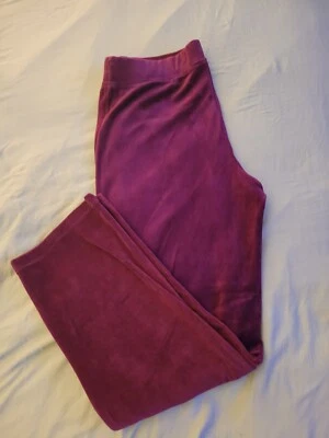 White Stag Women's Sports Pants Burgundy Size 8 /10 Velvet  - Image 1 of 4