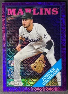 2023 Topps Jordan Groshans 1988 35th Anniversary Chrome Purple RC #/75 #2T88C-84 - Picture 1 of 10