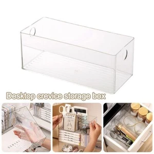 Stackable Desk Storage Box For Fruit Food Jars Book Jewelry Storage - Picture 1 of 12