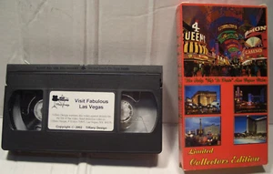 Edición coleccionable 2002 "Visit Fabulous Las Vegas" cinta VHS 1 hora completa - Imagen 1 de 2