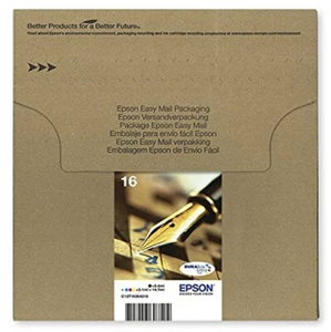 Epson 16 Pen Multipack Ink Cartridge WF2010W WF2510WF WF2520NF T1626 C13T1626401 - Picture 1 of 2