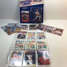 Lot of Pete Rose Collectibles Kenner Starting Lineup Figure Cards Postcards Reds