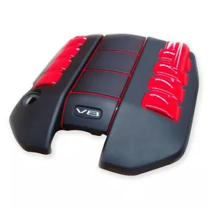 Genuine Holden Engine Cover Black Red VEVF Commodore SS V8 Chevrolet LS2 LS3 6.2 - Picture 1 of 4