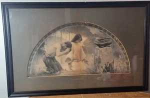 c1896 Charles Pearce mural Religion Repo Library Congress Wash. DC -Framed Print - Picture 1 of 15