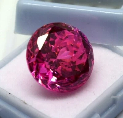 EGL Certified 120 Ct Natural Round Cut Cambodia Pink Zircon Loose Gemstone - Image 1 of 4