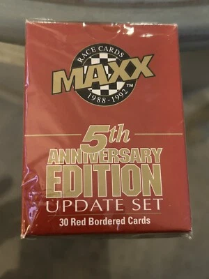 1992 MAXX 5th Anniversary Edition Factory Sealed Update Set 30-Red Border Cards - Image 1 of 2