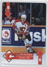 1995-96 Hoyle Western Conference Playing Cards Box Set Joe Nieuwendyk #9D HOF
