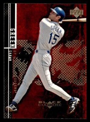 Shawn Green 2000 Upper Deck Black Diamond Rookie Edition Card #63 Dodgers - Image 1 of 2