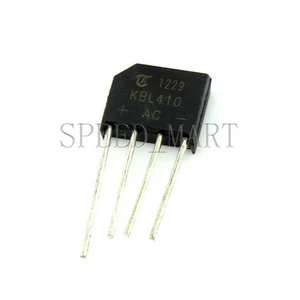 1 pcs KBL410 Bridge Rectifier Gleichrichter 1000V AC change DC 4A KBL-410 - Picture 1 of 3