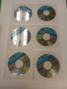 6 Middle School Advantage 2005 PC Windows Home School Help MATH Vocabulary +++ - Picture 1 of 7