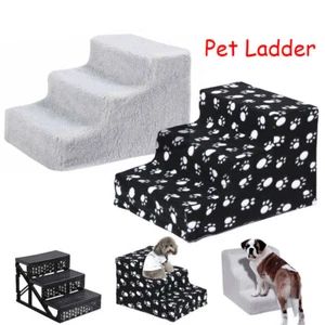 Hundetreppe Katzentreppe Haustiertreppe Einstieghilfe 3 Stufen Tiertreppe Neu - Bild 1 von 32