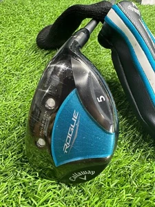 Callaway- Rogue 5 Hybrid 27° - Graphite W-FLEX 40gr ALDILA Quaranta + COVER - Picture 1 of 14