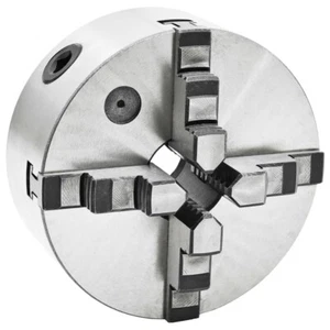 Vidaxl klauwplaat met 4 bekken zelfcentrerend 160 mm staal - Imagen 1 de 3