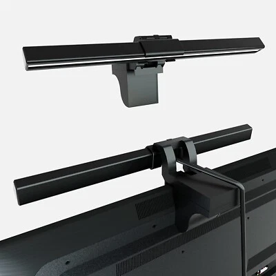 Smart Monitor Light Bar 40cm USB LED Computer Desk Table Lamp 45 80° Angle BLACK - Image 1 of 4