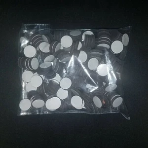 SOLO MAGNETI ADESIVI MAGNETI ROTONDI 0,75" pollici - Magneti con supporto adesivo - Foto 1 di 1