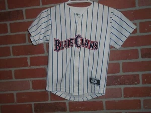 LAKEWOOD BLUECLAWS VINTAGE #5 BOYS JERSEY SIZE 4/5-SEE PICTURES FIRST - Picture 1 of 9