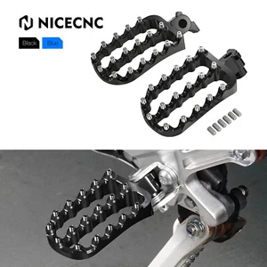 NICECNC For Yamaha Tenere700 /XTZ 700 19-24 Wide Footrest Footpeg Foot Pegs - Picture 1 of 13