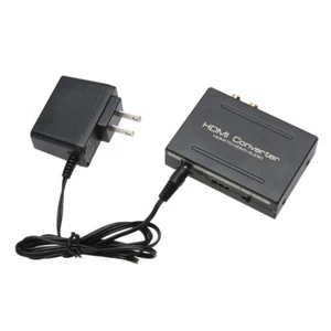 HDMI to HDMI Optical SPDIF L/R Audio Extractor DVD PC to TV Converter Adapter - Picture 1 of 10