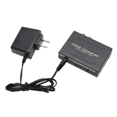 Convertitore HDMI 1080P HDMI SPDIF Ottico RCA L/R Adattatore Estrattore Audio Analogico - Immagine 1 di 4