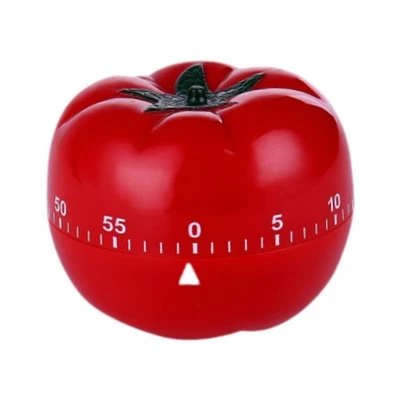 Mechanical Kitchen Cooking Timer Kitchen Gadgets Tomato Shaped Multifunctional - Image 1 of 4