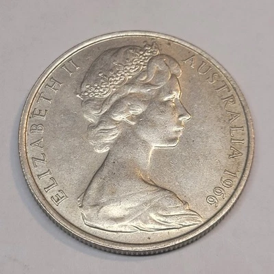 1966 Australia 50 Cents Silver Coin  - Image 1 of 2