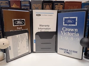 1989 Ford Crown Victoria Owners Manual User Guide Operator Book Fuses Fluids - Bild 1 von 4