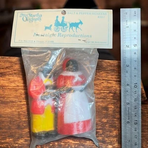 Miss Martha Originals Salt and Pepper Shakers 1985 Nostalgic Reproductions New - Picture 1 of 7