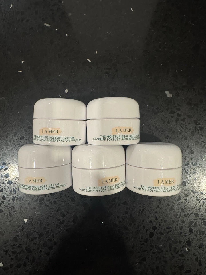 🔥LA MER The Moisturizing Soft Cream Travel Size 5X-3.5ML EACH - Image 1 of 1