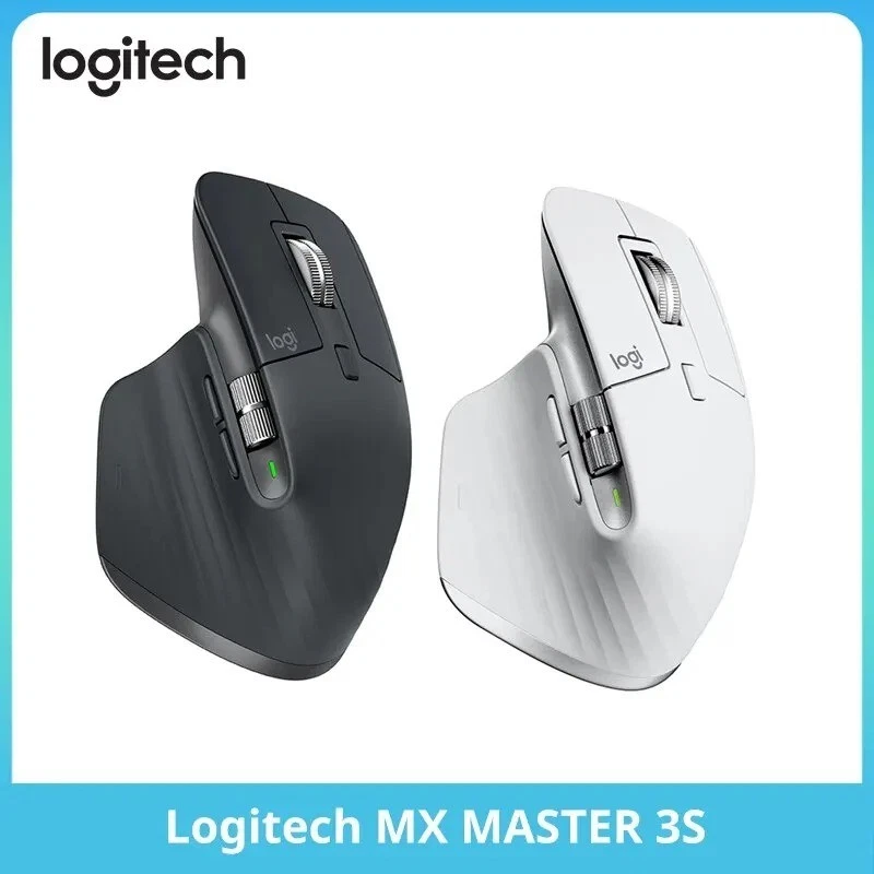 Logitech MX Master 3S Wireless Bluetooth Mouse, High-End Cross-Screen Laptop Use - Image 1 of 4