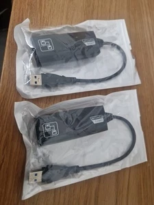 2X Chipset USB 3.0 Tipo C a Gigabit Ethernet 10 100 1000 ASIX AX88179 - Imagen 1 de 3