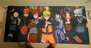 Naruto Anime Characters Large Gaming Mouse Pad - Extended XL Desk Mat - Picture 1 of 3