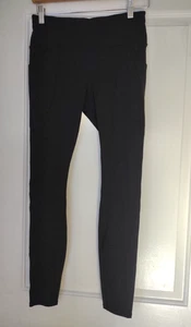 Duluth Trading Co Damen kleine schwarze Ponte Leggings Pro Stretch Taillentasche - Bild 1 von 15
