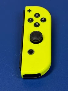 Nintendo Joy-Con Controller Neon Yellow Right Hand Gaming Accessory - Picture 1 of 6