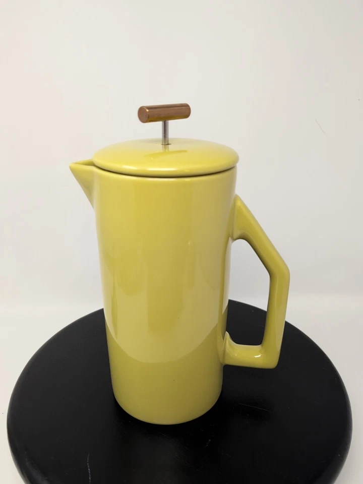 Prensa francesa de cerâmica Yield verde 850 ml - Imagem 1 de 4