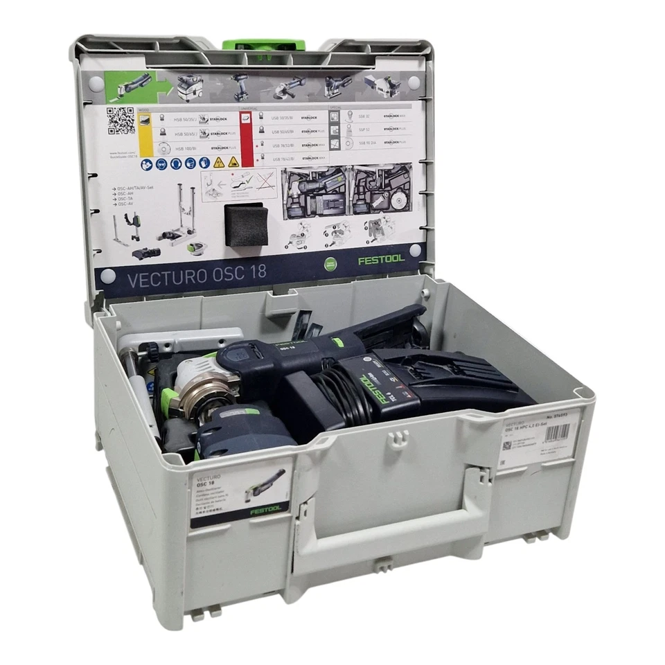 Festool VECTURO OSC 18 – Outil Multifonction Dans Le Systainer - Utilisé - Photo 1/4