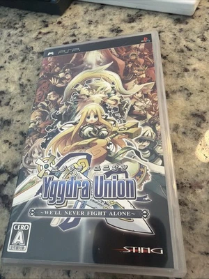 Yggdra Union We'll Never Fight Alone Japanese PSP Japan import US Seller Complet - Image 1 of 4