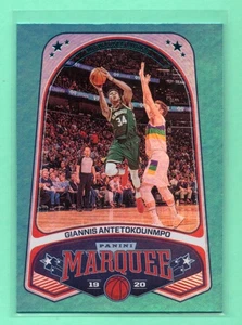 2019-20 Panini Chronicles Marquee Giannis Antetokounmpo #248 Teal Foil - Picture 1 of 2